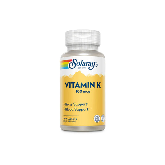 SOLARAY VITAMIN K-1 1000mcg - Medaid International
