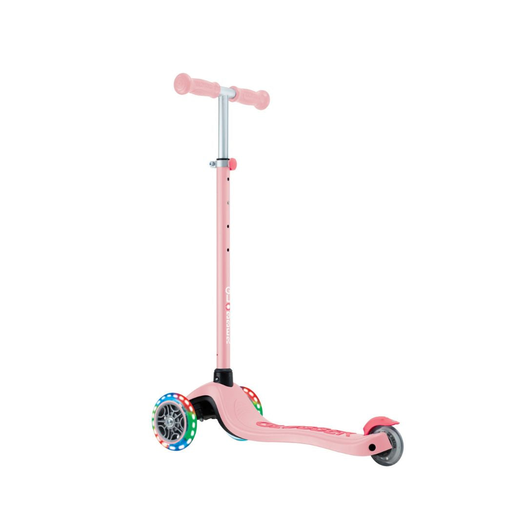 Globber Primo Lights 3 Wheel Light-Up Pastel Pink Scooter - Medaid International