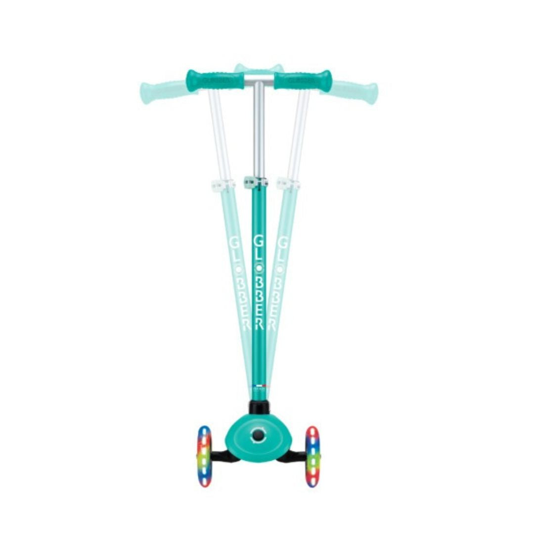 Globber Primo Lights 3 Wheel Light-Up Scooter Emerald Green - Medaid International