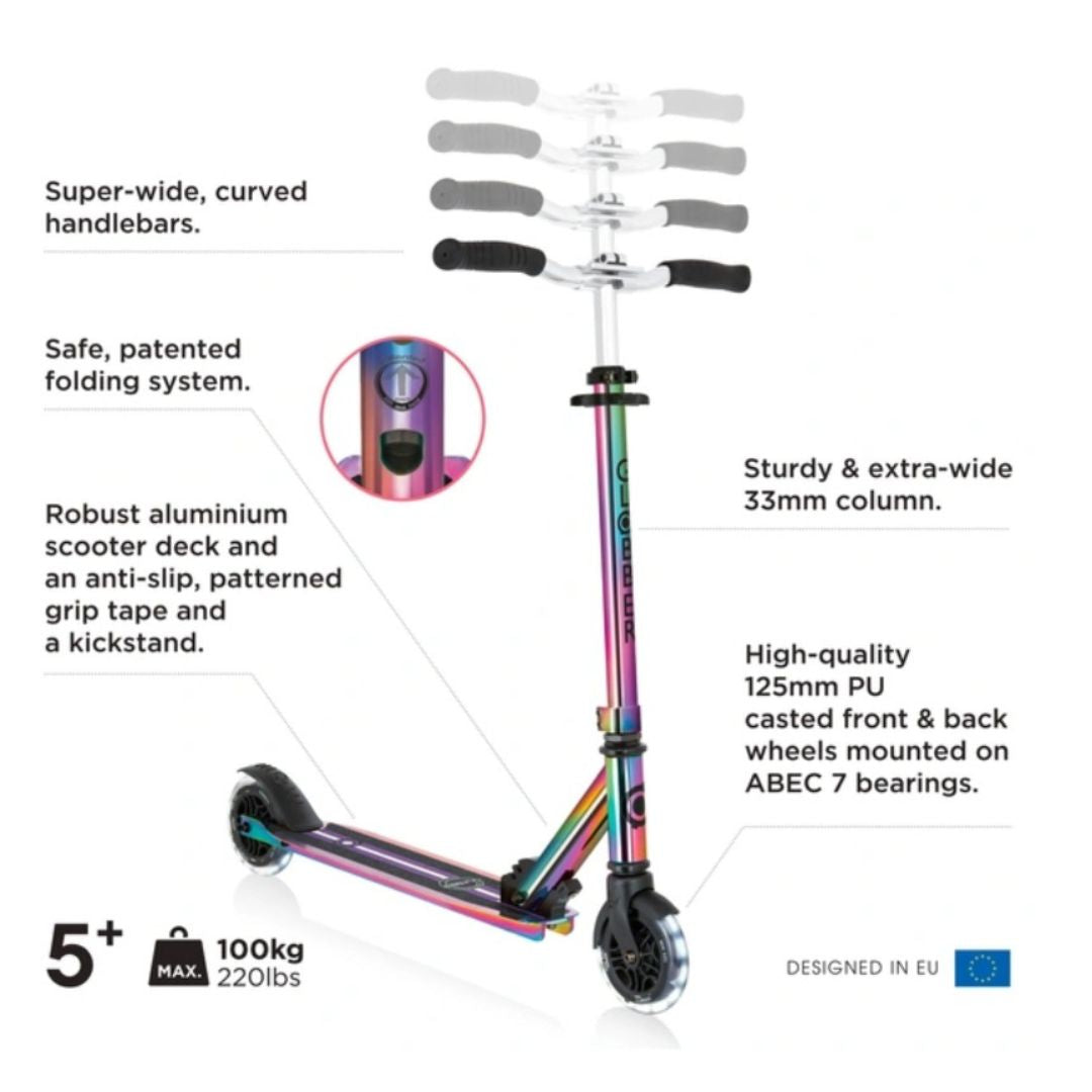 Globber Flow Element Light Neochrome Scooter - Medaid International