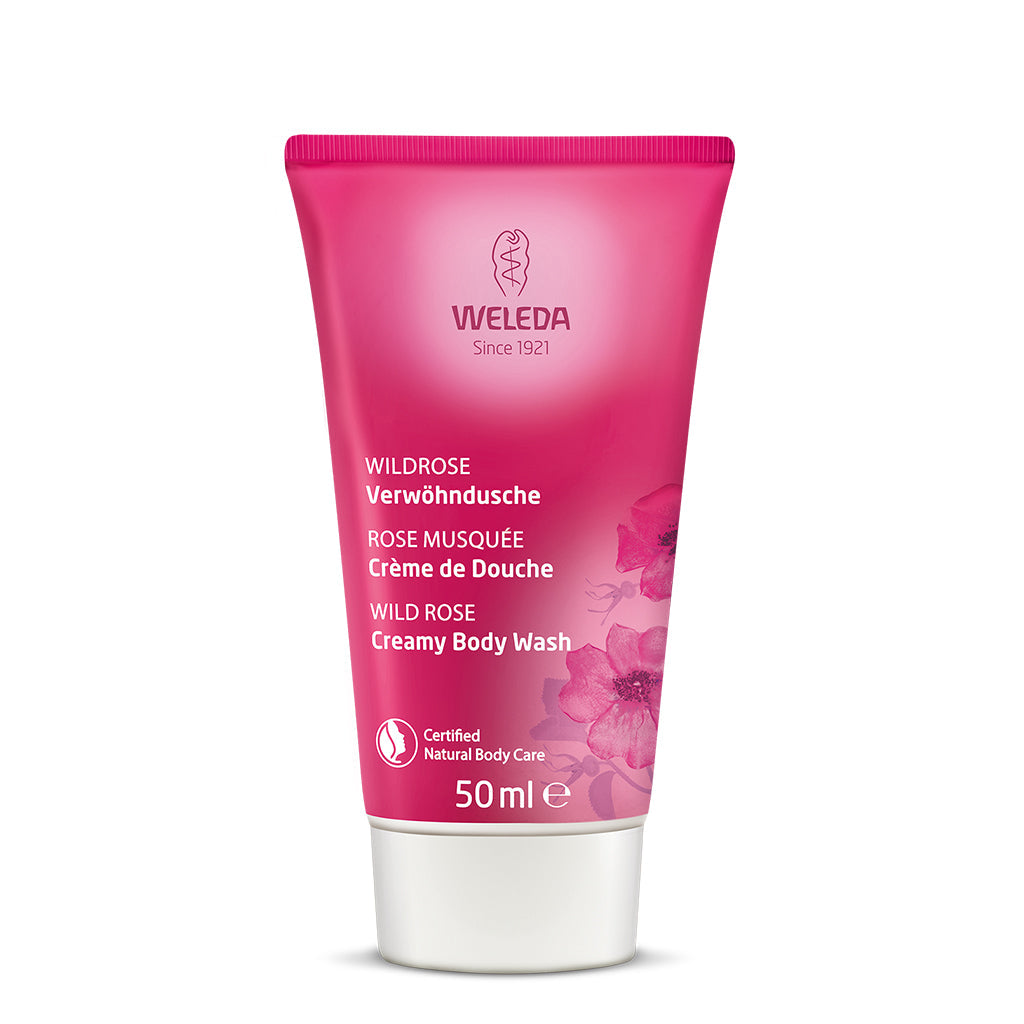 Weleda Wild Rose Creamy Body Wash 50ML - Medaid