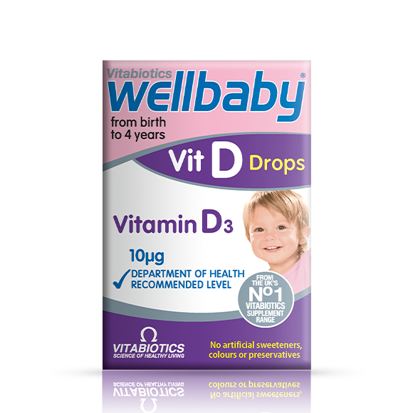 Vitabiotics - WellBaby Vitamin D Drops - Medaid International