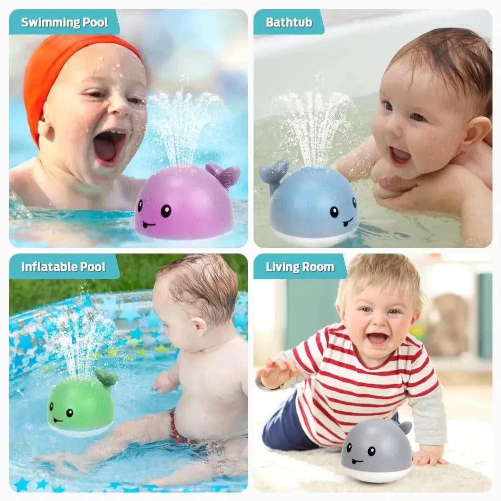 Mini Whale Fountain Bath Game - Medaid International