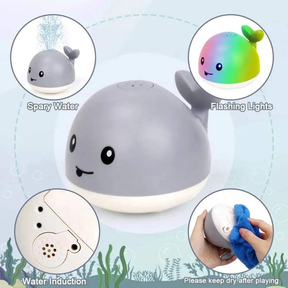 Mini Whale Fountain Bath Game - Medaid International