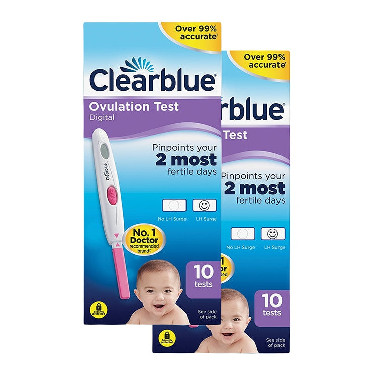 Clearblue Ovulation Tests 2-Pack - Medaid