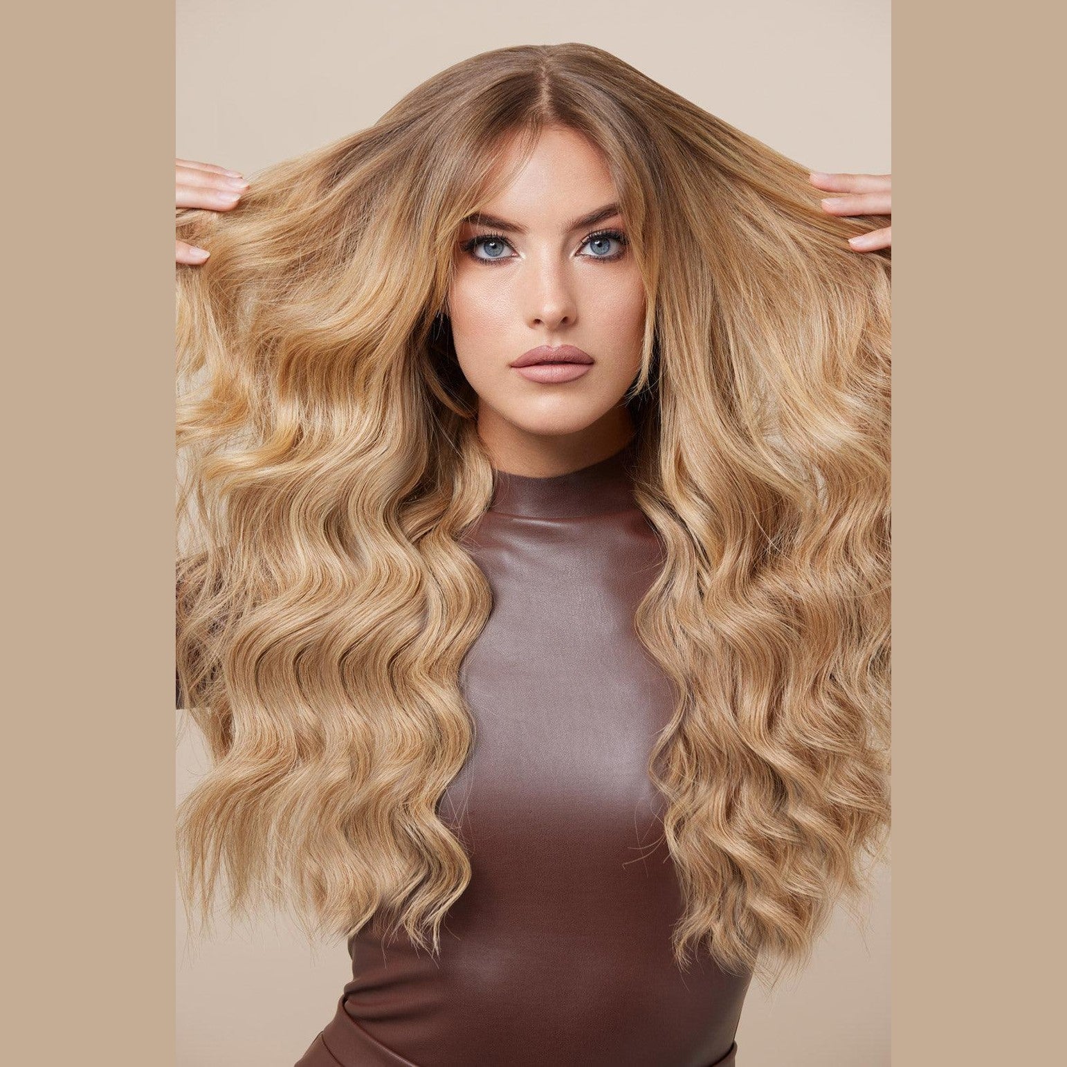 Youmi Beauty hair extention shade La Salty Caramel Tape In - Medaid International