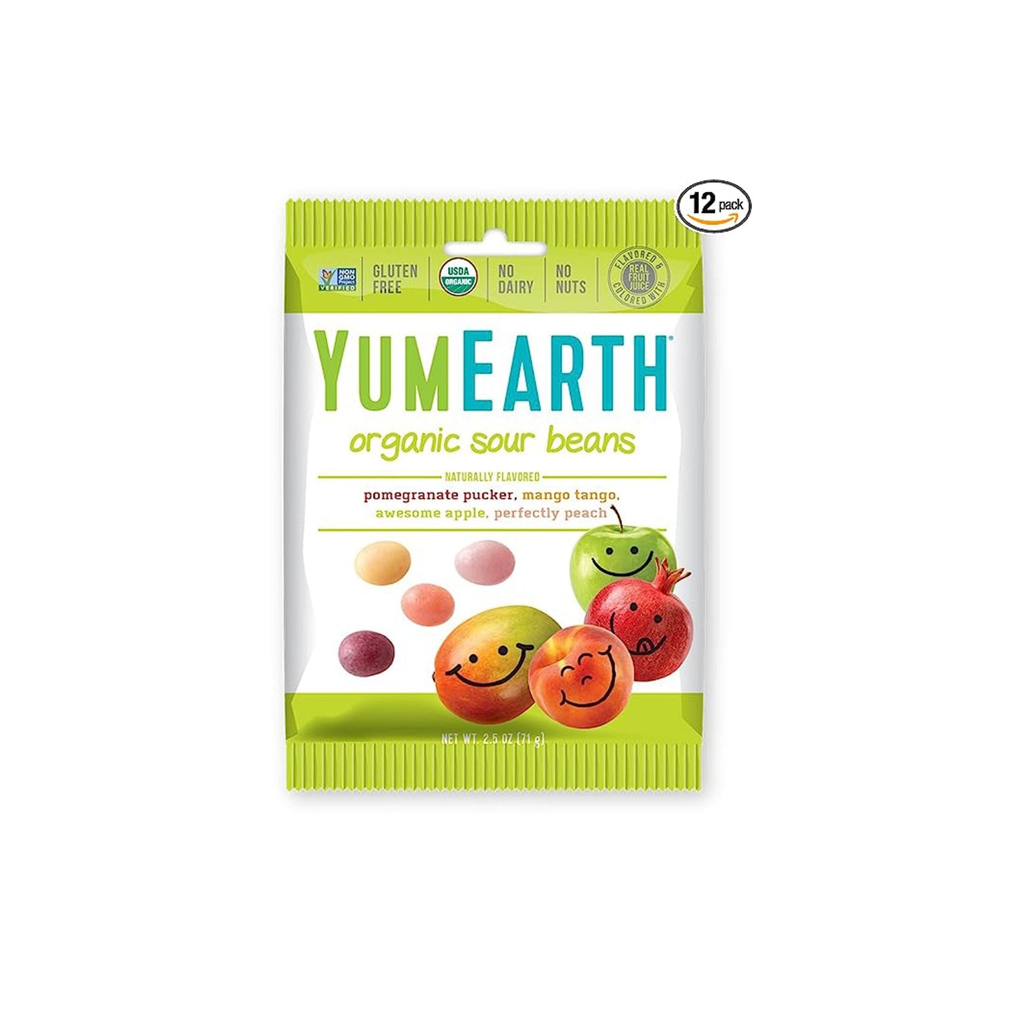 YUMEARTH ORGANIC SOUR BEANS - Medaid International