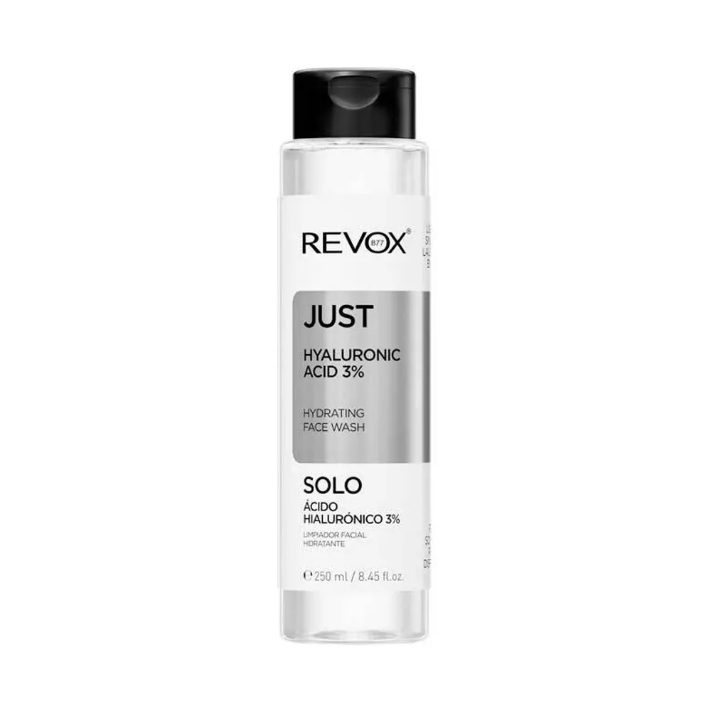 Revox B77 Just Hyaluronic Acid 3% Hydrating Face Wash 250ml - Medaid