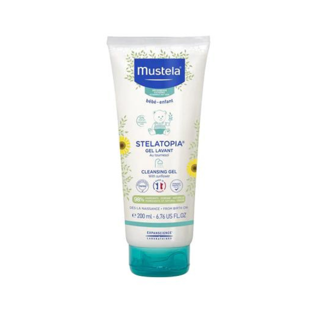 Mustela Stelatopia Cleansing Gel 200ml - Medaid - Lebanon