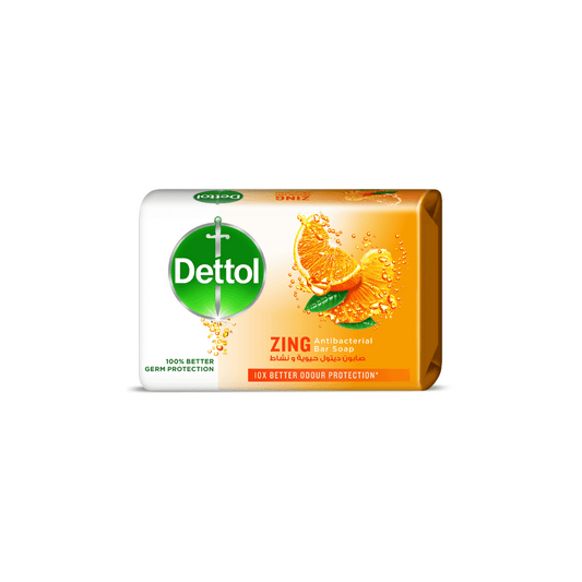 Dettol Antibacterial Soap Zing, 120g - Medaid - Lebanon