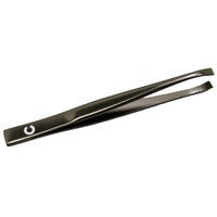 Tweezer Flat Tip Black - Medaid - Lebanon