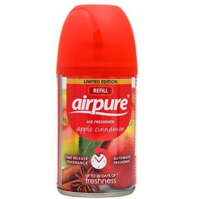 Airpure Air-O-Matic Refill Apple Cinnamon 250 Ml - Medaid - Lebanon