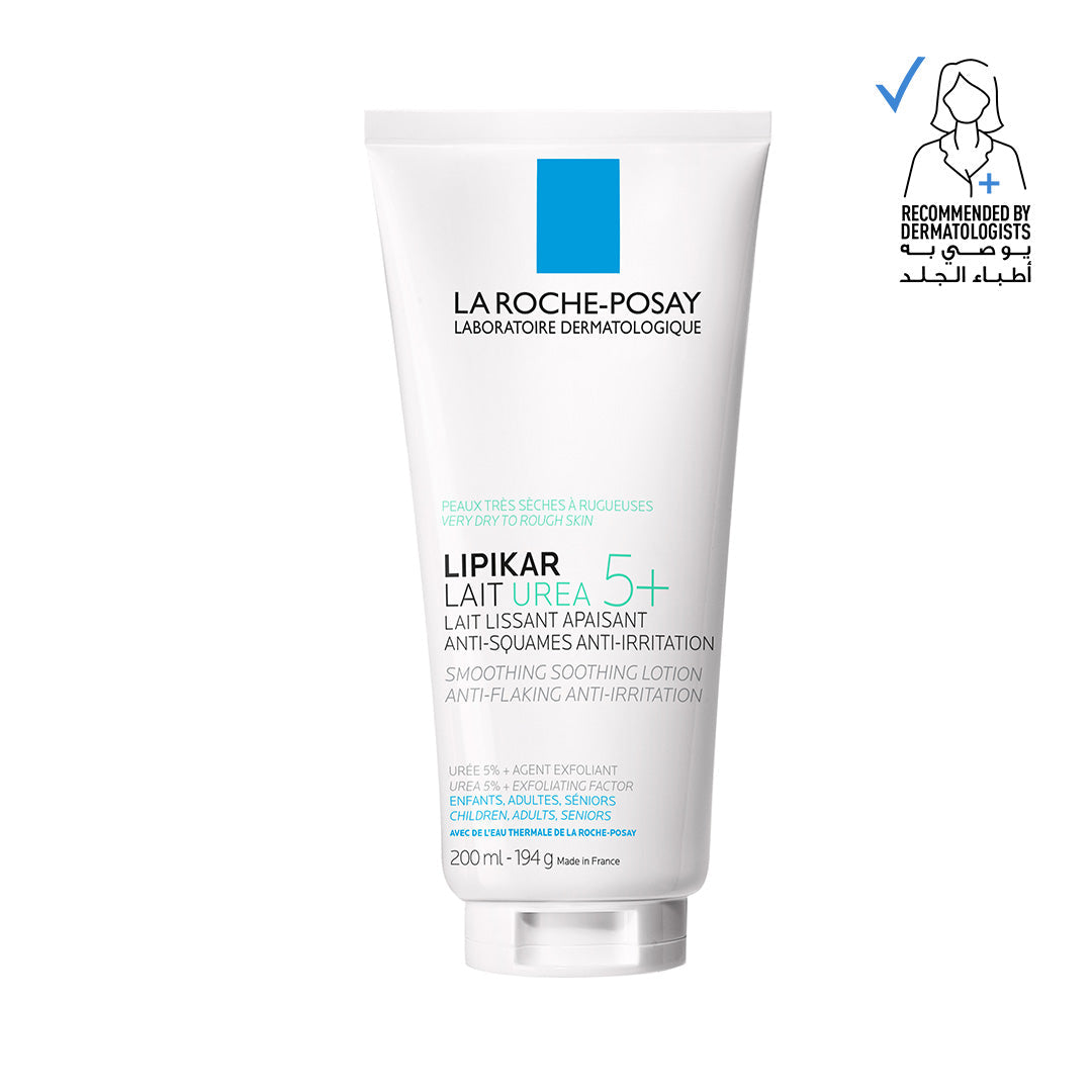 La Roche-Posay Lipikar Lait 5% Urea Body Lotion for Dry Skin 200ml - Medaid - Lebanon