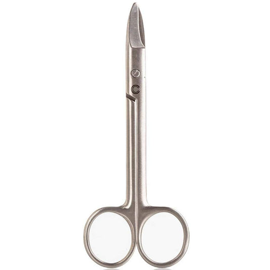 Toe Nail Scissor - Stainless Steel - Strong Sharp Curved Blades for Precision Trimming - Long Handles for better control - 4.5 inch - Medaid - Lebanon