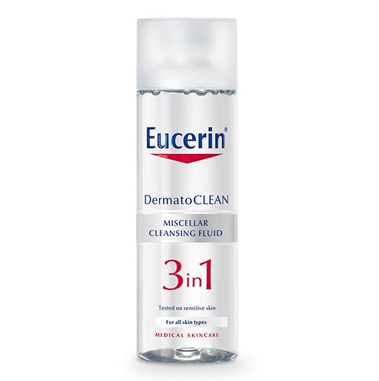 Eucerin DermatoClean 3 in 1 Micellar Cleansing Fluid - Medaid - Lebanon