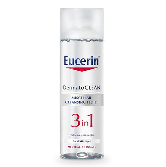 Eucerin DermatoClean 3 in 1 Micellar Cleansing Fluid - Medaid - Lebanon