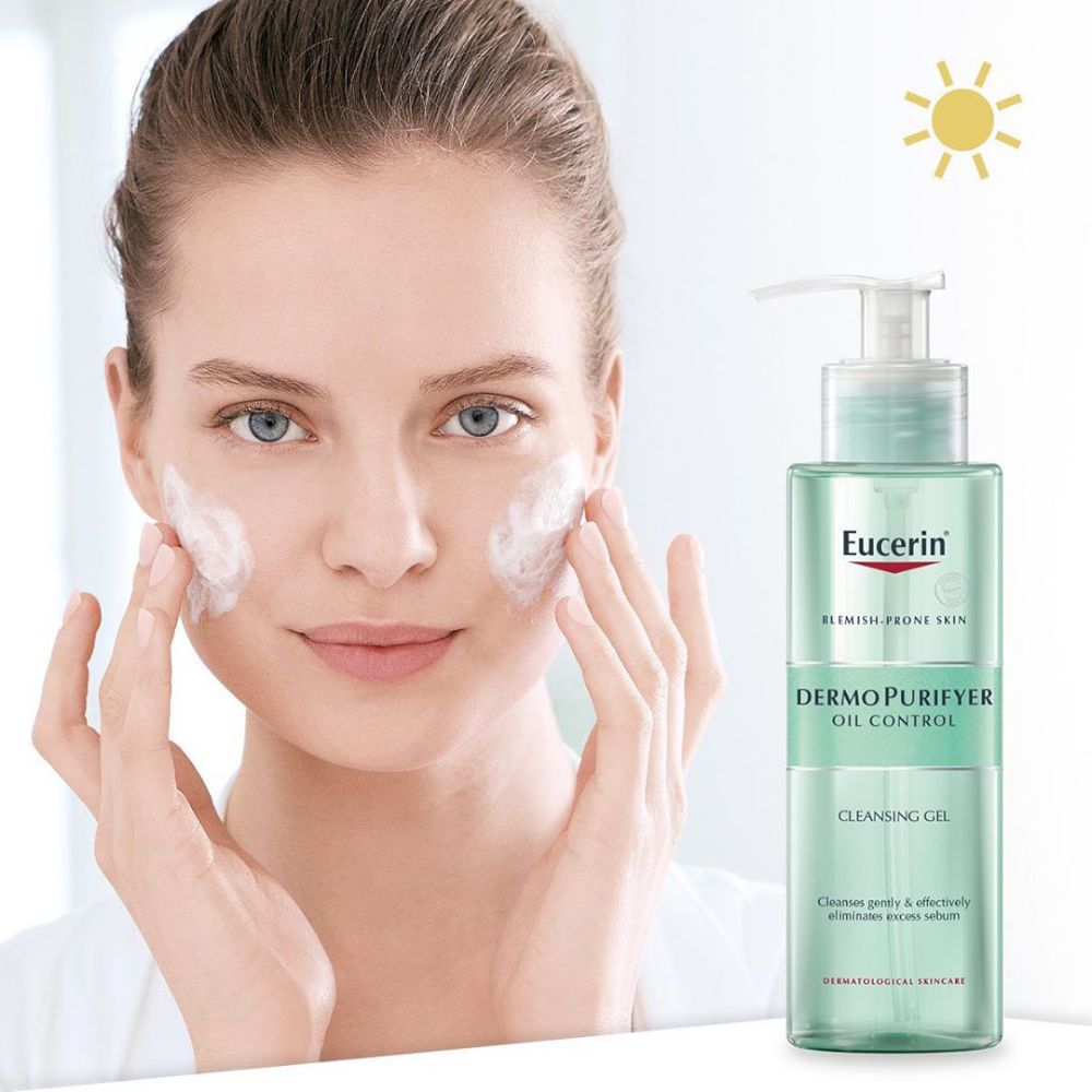Eucerin DermoPurifyer Acne-Prone Skin Cleansing Gel - Medaid - Lebanon