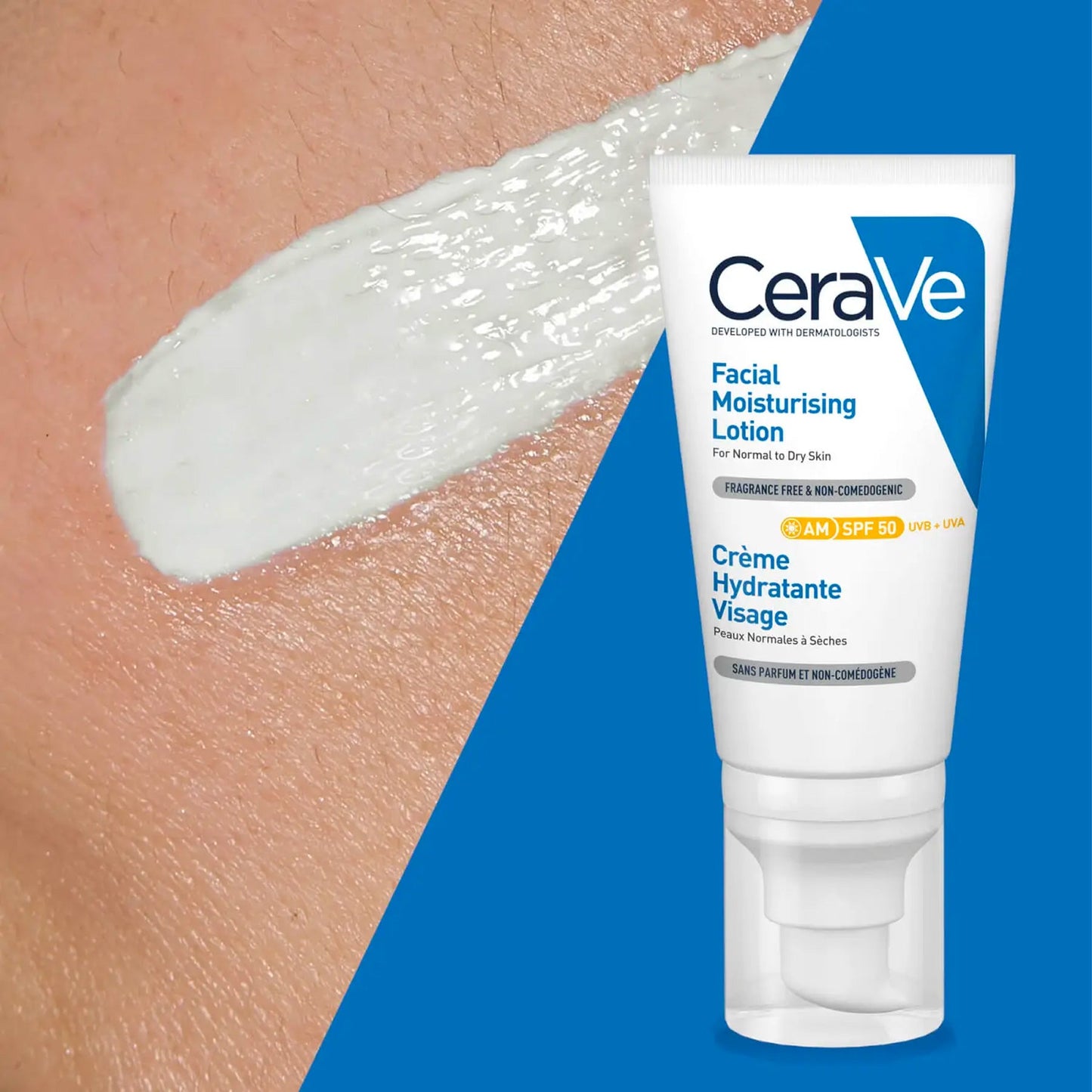 CeraVe AM Facial Moisturizing Lotion SPF 50 - Medaid - Lebanon
