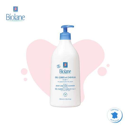 Biolane Body & Hair Cleaner - Gel Corps et Cheveux 2 in 1 Baby