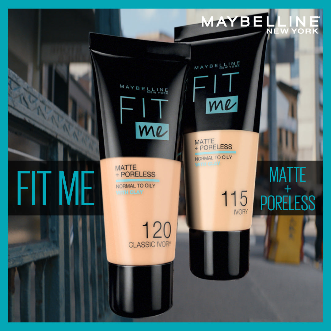 Maybelline Fit Me Matte + Poreless Liquid Foundation - Medaid - Lebanon