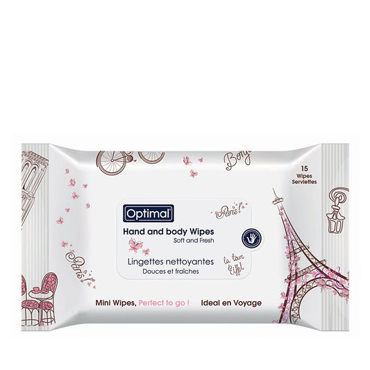 Hand And Body Wipes By Optimal - Medaid - Lebanon