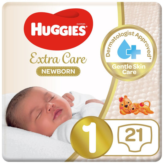 Huggies Diapers Size 1 - New Born Super Dry (1 to 5kg)