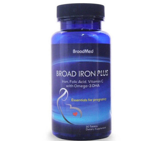 Broadmed Broad Iron Plus 30 Tablets Supplement