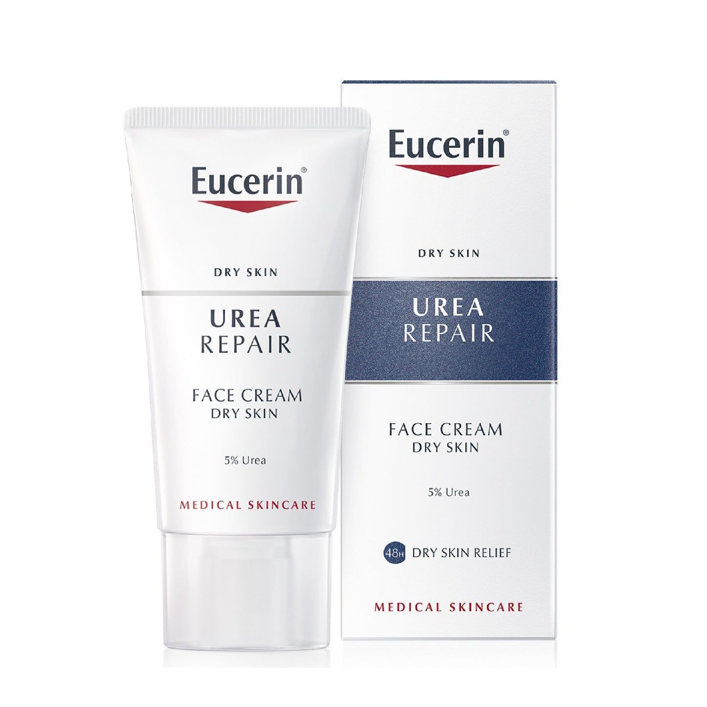 Eucerin UreaRepair Dry Skin Smoothing Face Cream with 5% Urea - Medaid - Lebanon