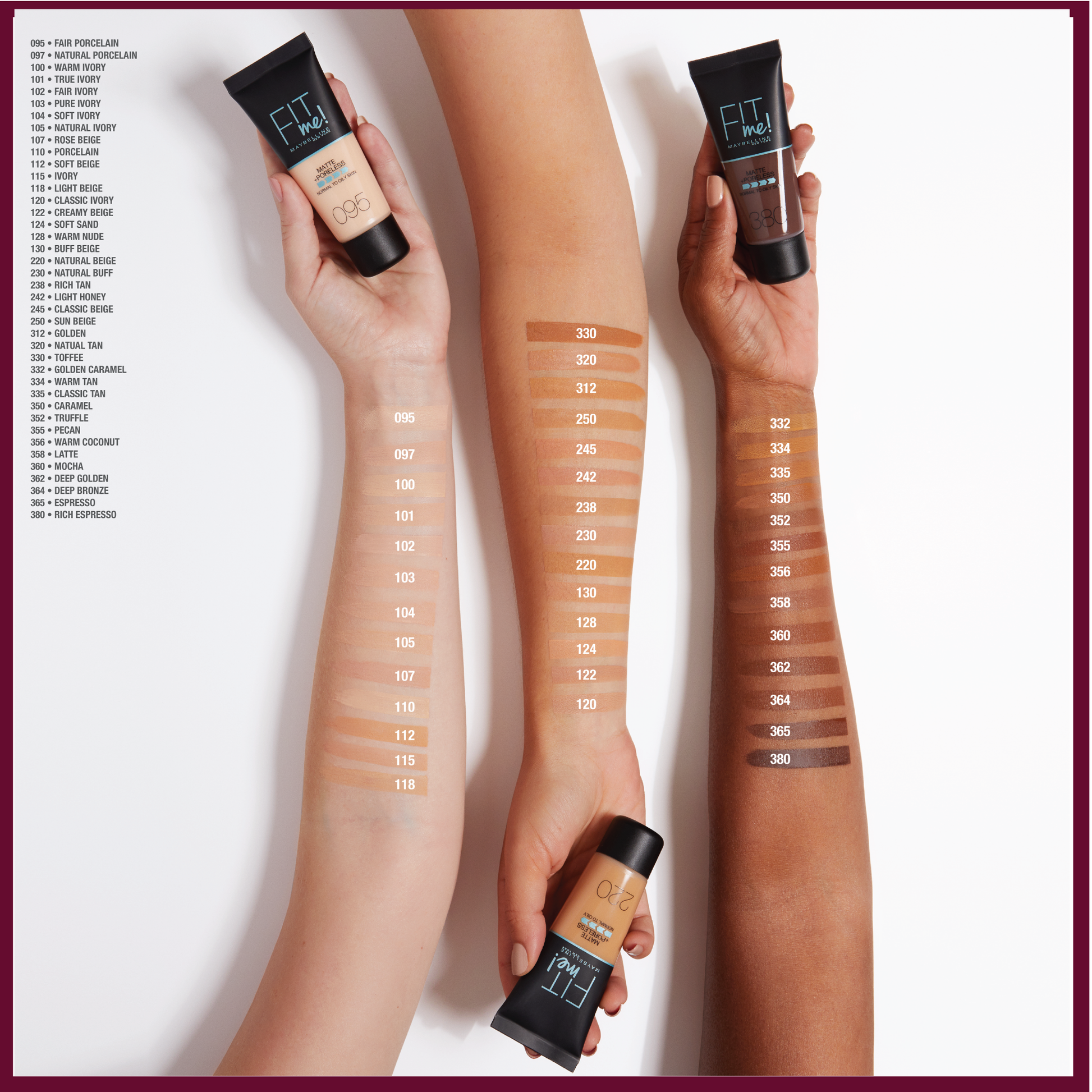 Maybelline Fit Me Matte + Poreless Liquid Foundation - Medaid - Lebanon