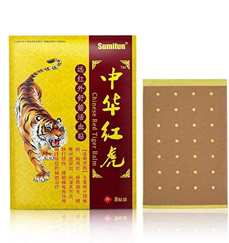 Sumifun Original Tiger Pain Relief Chinese Medical Patches 1 pouch with 8 pcs - Medaid - Lebanon