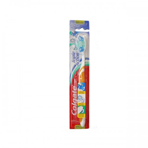 Triple Action Medium Toothbrush - Medaid - Lebanon