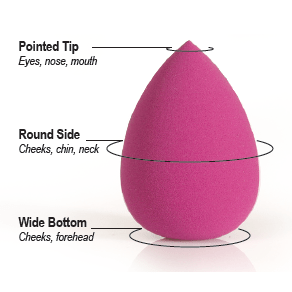 Samoa Skin Envy Egg-Shaped Makeup Blender - Medaid - Lebanon