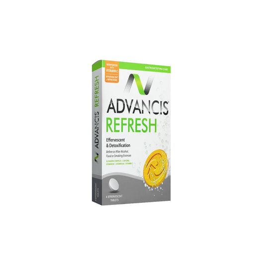 Advancis Refresh Effervescent Tablets for Detox & Energy - 4 tabs - Medaid - Lebanon