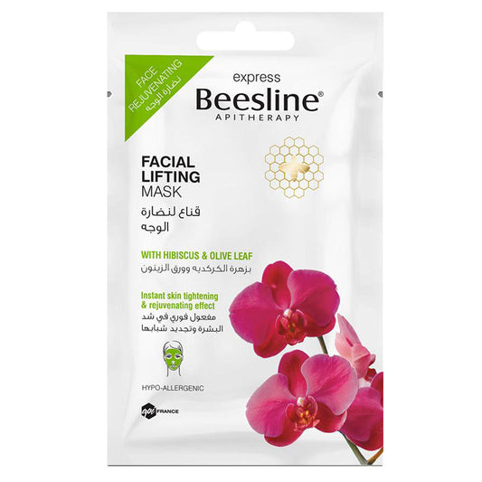 Beesline Mask Apitherapy Facial Lifting Mask with Hibiscus & Olive Leaf - Medaid - Lebanon