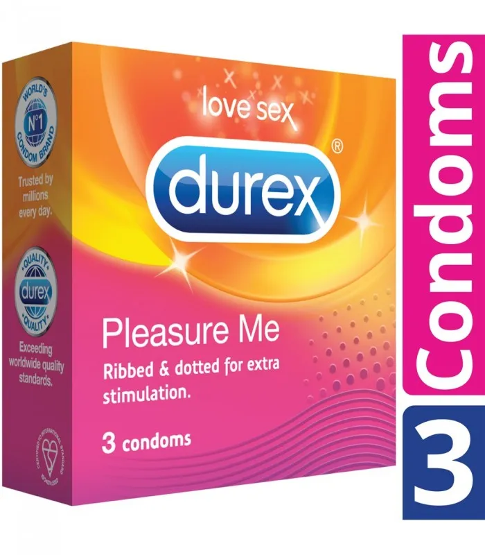 Durex Condom Pleasure Me 3s - Medaid - Lebanon