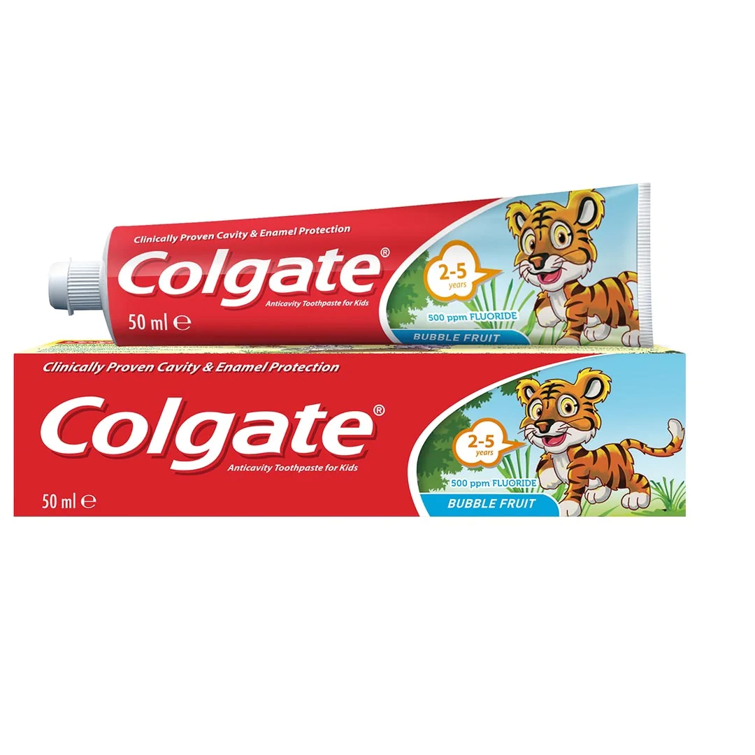 Colgate® Kid's Bubble Fruit Toothpaste for 2-5 years