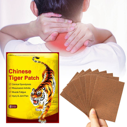 Pain Relief Chinese Tiger Medical Patches (1 pouch with 8 pcs)