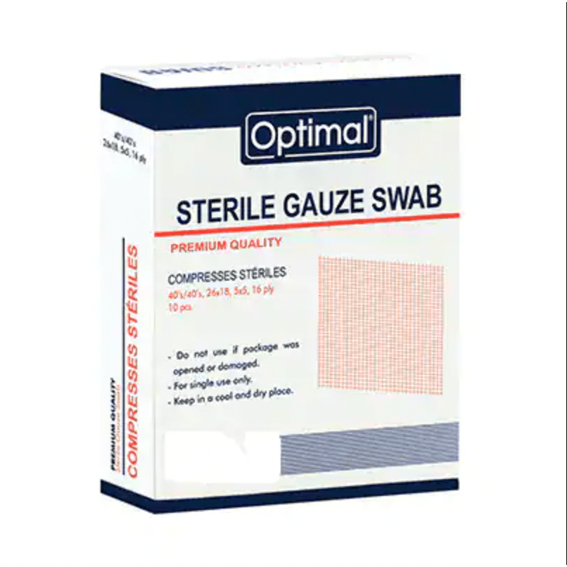 Optimal Sterile Gauze Swab