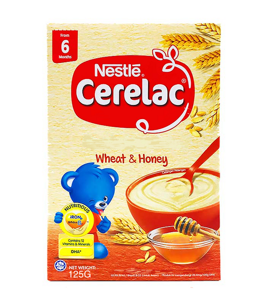Cerelac Wheat & Honey - From 6 Months Baby
