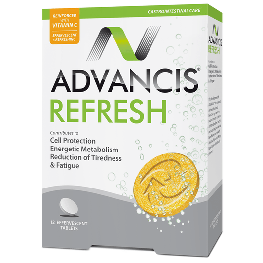 Advancis Refresh Effervescent Tablets for Detox & Energy - 12 tabs - Medaid - Lebanon
