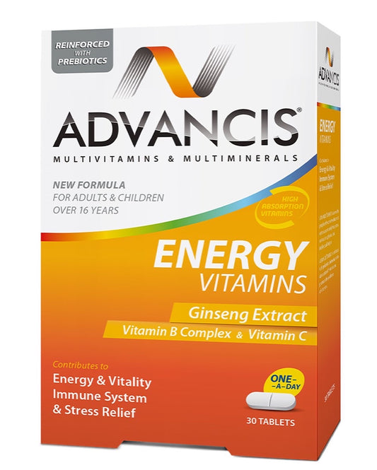 Advancis Energy with Ginseng Extract, Vitamin B Complex & Vitamin C - Medaid - Lebanon