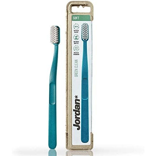 Jordan Green Clean Toothbrush - Soft - Medaid - Lebanon