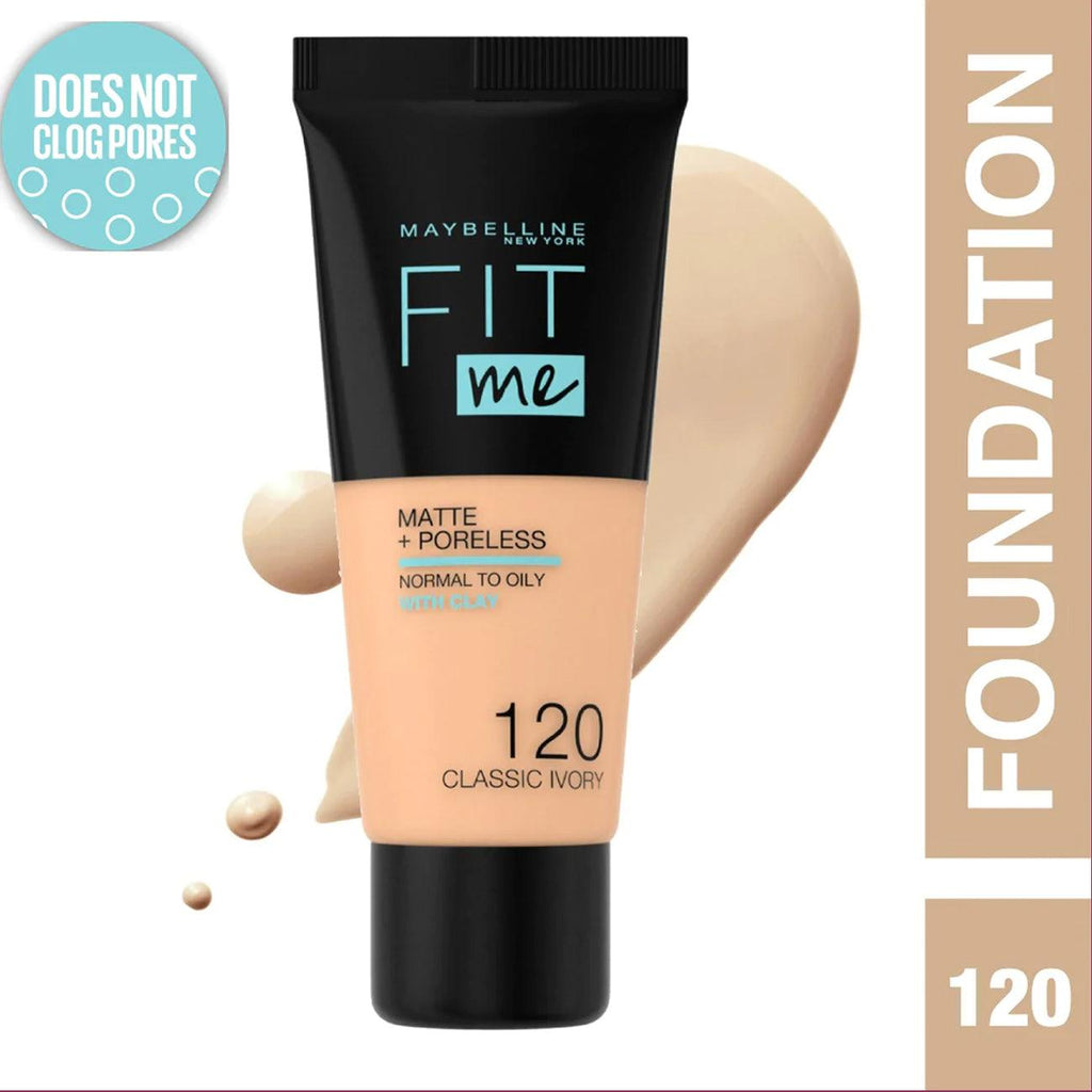 Maybelline Fit Me Matte + Poreless Liquid Foundation - Medaid - Lebanon